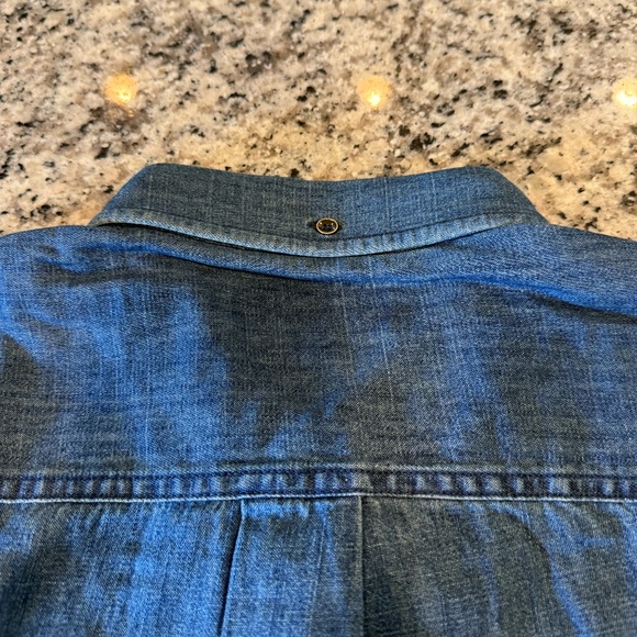 NWT Liverpool Los Angeles Vintage Chambray Button Up - Small - Picture 4 of 9